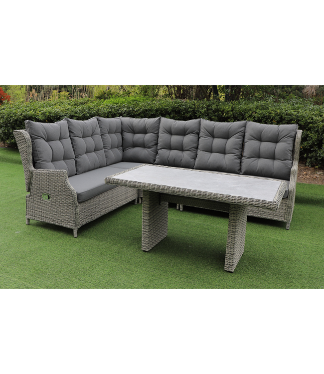 Wakkanda hoekset inclusief zit- en rugkussens