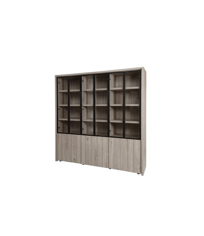 Lucca glaskast inclusief LED verlichting