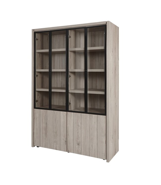 Lucca glaskast inclusief LED verlichting