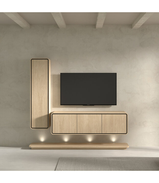 Nux TV-kast zwevend medium