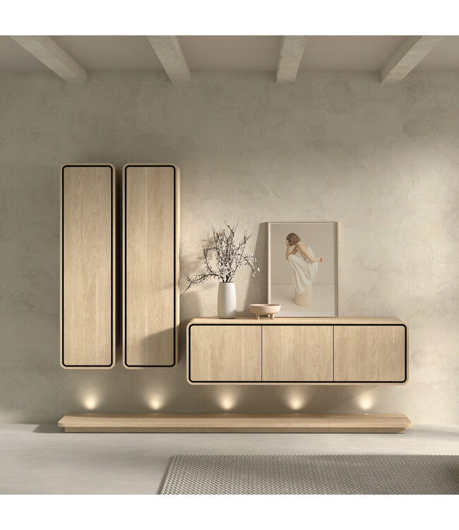 Nux TV-kast zwevend medium