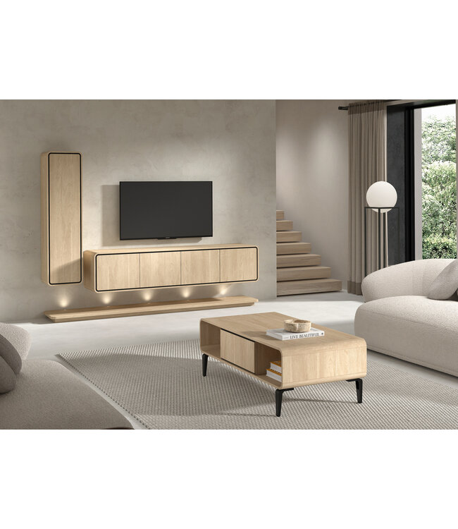 Nux plint large incl. LED verlichting