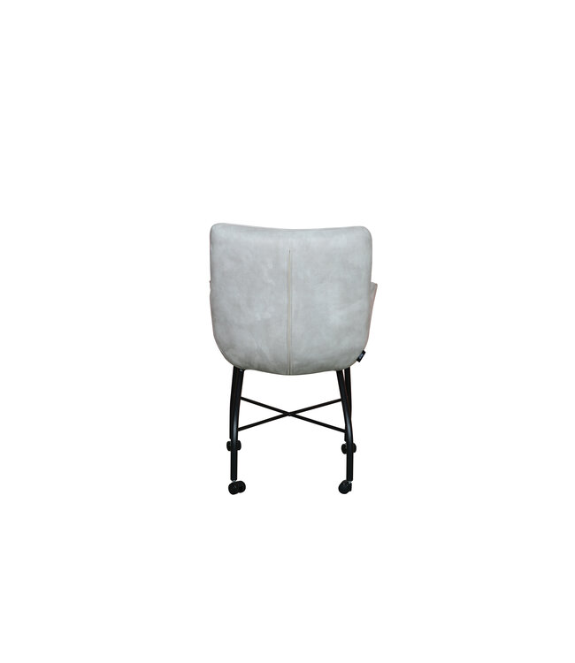 Chicago Armstoel op wieltjes