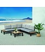 Hoek loungeset 'Palmer' 4-delig