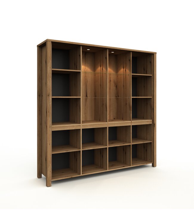 Cainan wandkast incl. LED verlichting