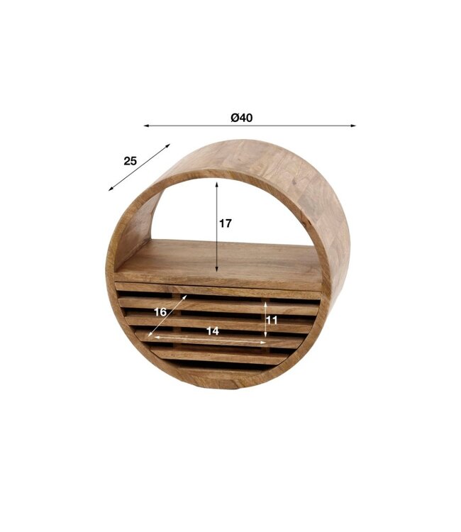Monsa wandschap in 2 maten