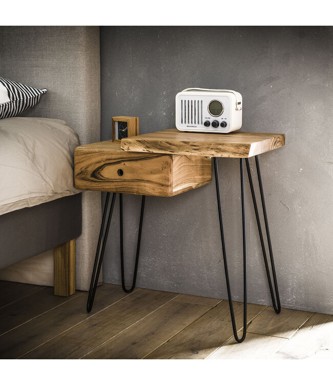 Shift nachtkastje links of rechts