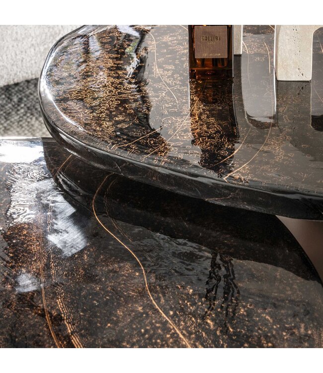 Jaspis bijzettafel set van 2