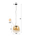 Float hanglamp in 3 kleuren en 2 maten!