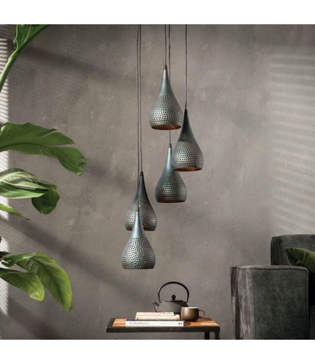 Marrakesh hanglamp 5 lichten