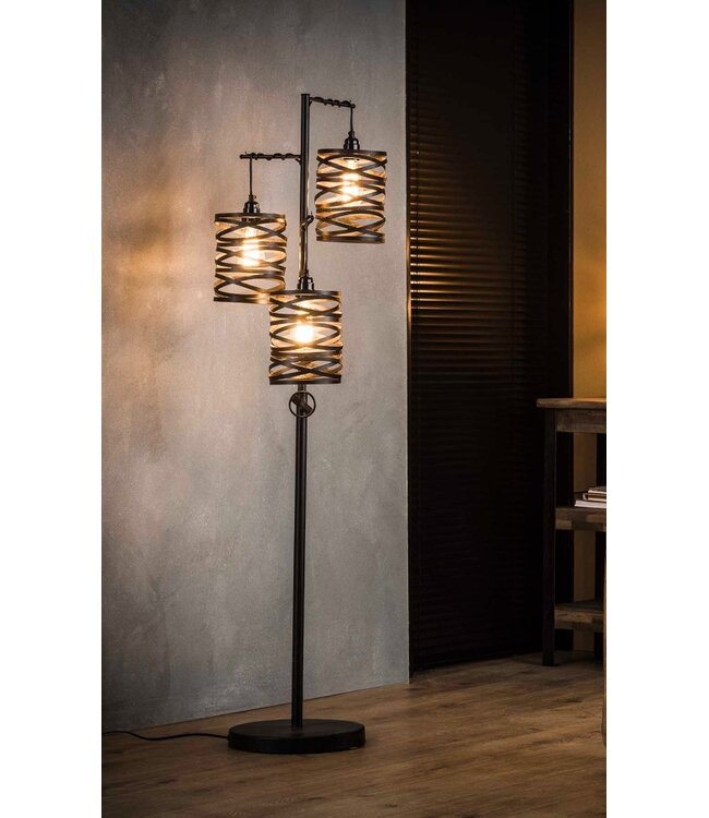 Medina Vloerlamp 3 lichten
