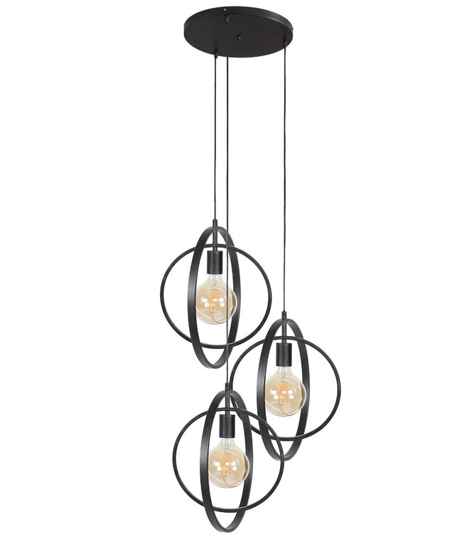 Swirl hanglamp 3 lichten