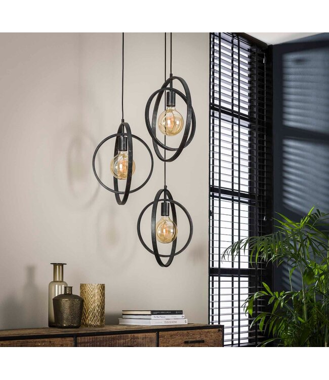 Swirl hanglamp 3 lichten