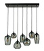 Lombok hanglamp met 7 lichten