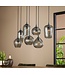 Lombok hanglamp met 7 lichten