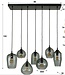 Lombok hanglamp met 7 lichten