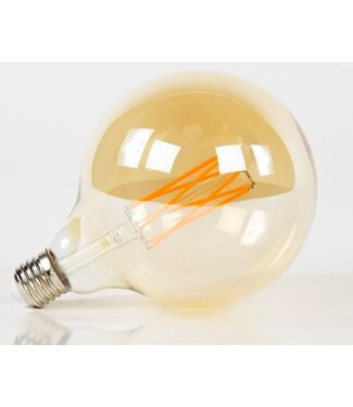 Lichtbron LED filament bol 12,5 - E27 6W dimbaar Lichtbron LED filament bol 12,5 - E27 6W dimbaar