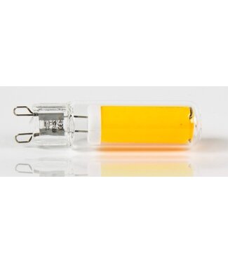 Lichtbron LED G9 dimbaar/transparant glas
