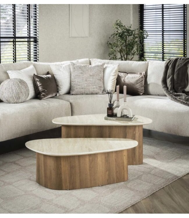 Cherso Salontafel set van 2