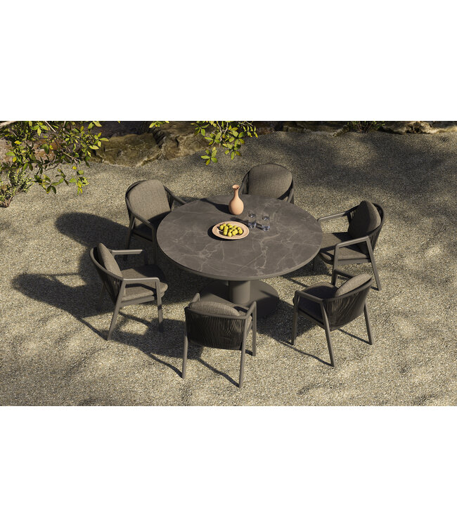 Valsecca Tuinstoel - Antraciet