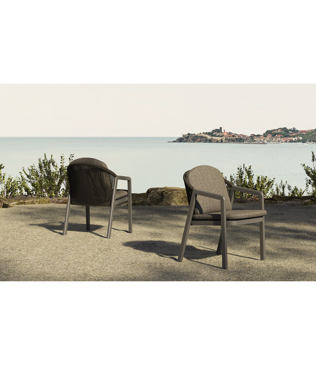 Valsecca Tuinstoel - Antraciet