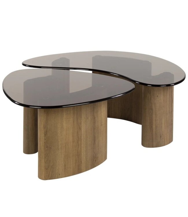 Tano salontafel set van 2, verkrijgbaar in 2 uitvoeringen!