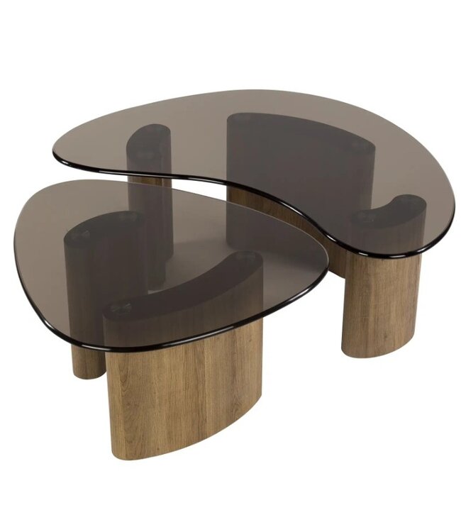 Tano salontafel set van 2, verkrijgbaar in 2 uitvoeringen!