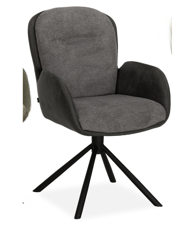 Cassel draai armstoel, verkrijgbaar in 3 kleuren!