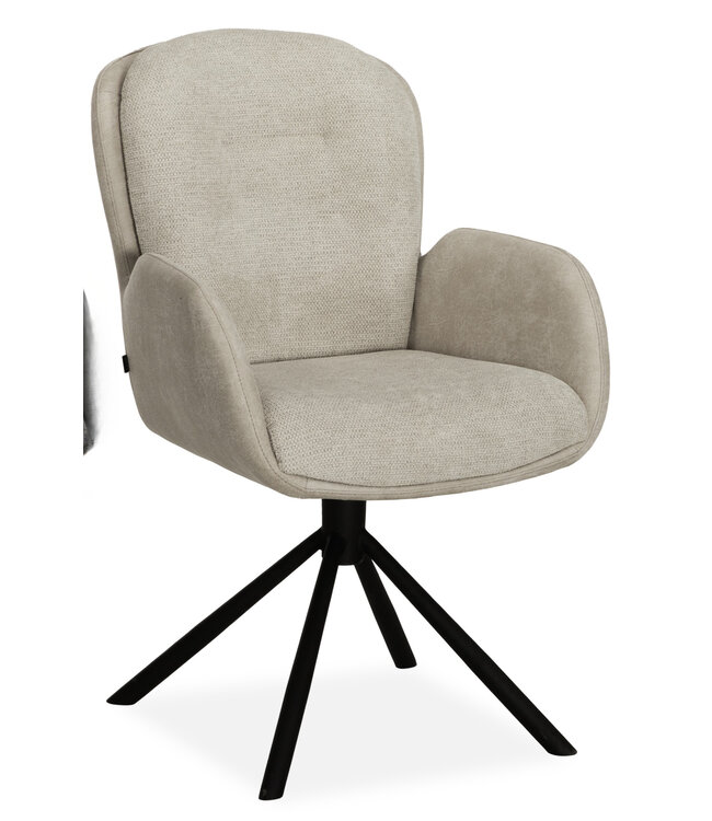 Cassel draai armstoel, verkrijgbaar in 3 kleuren!