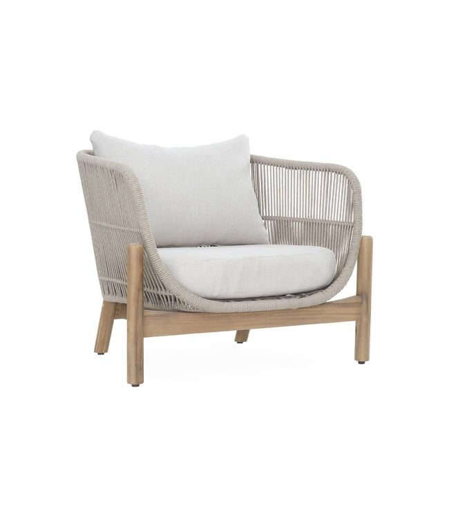 Genua Stoel-Bank Loungeset - 4 zitplaatsen