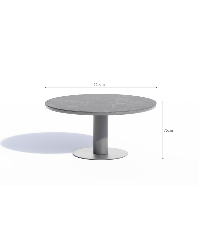 La Fonte tuintafel, verkrijgbaar in twee kleuren!