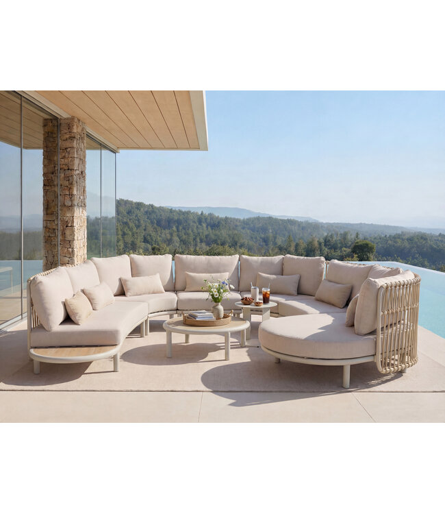 Ezras Hoek Loungeset - links