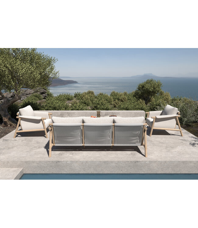 Bellano Stoel-bank loungeset  5-delig