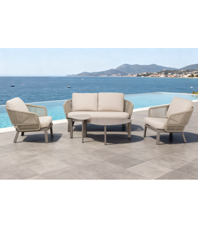 Orso Stoel-bank Loungeset 5-delig