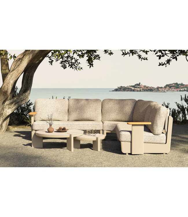 Paradiso Hoek Loungeset met bijzettafels