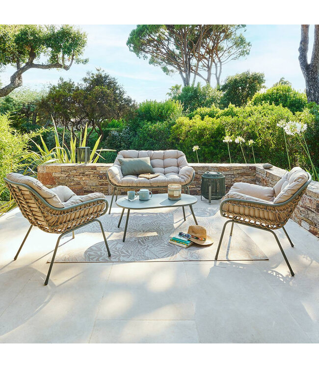 Dusty Stoel-bank Loungeset 4-delig