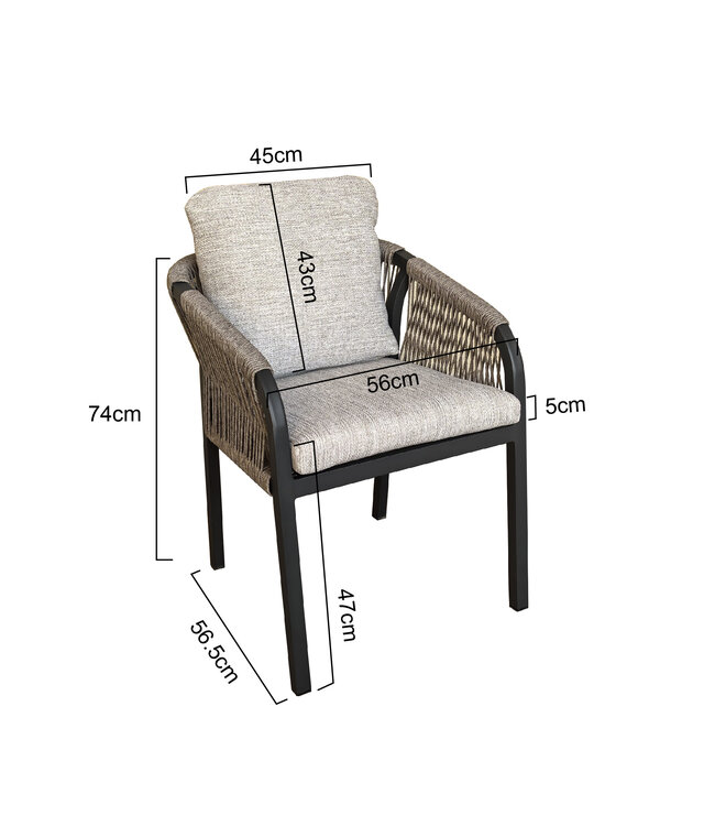 Perzano Hoek Loungeset