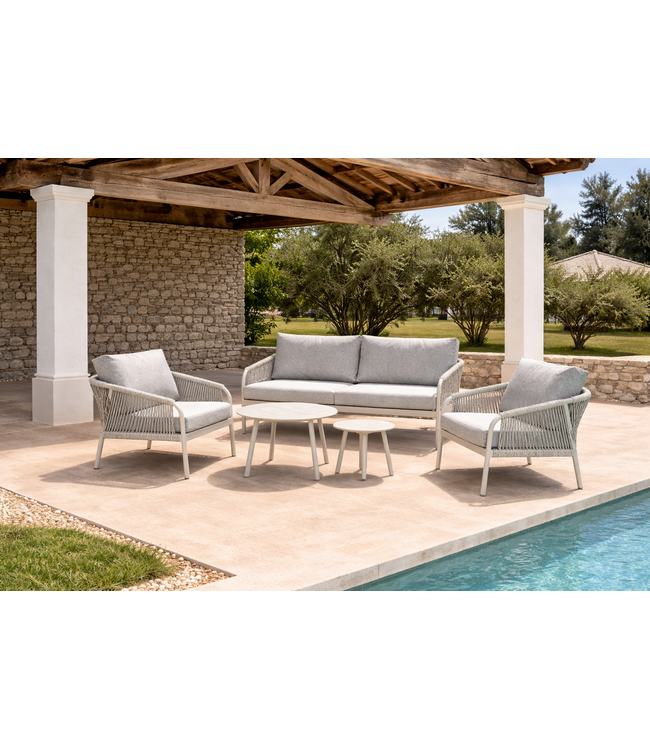 Nice Stoel-bank Loungeset 5-delig