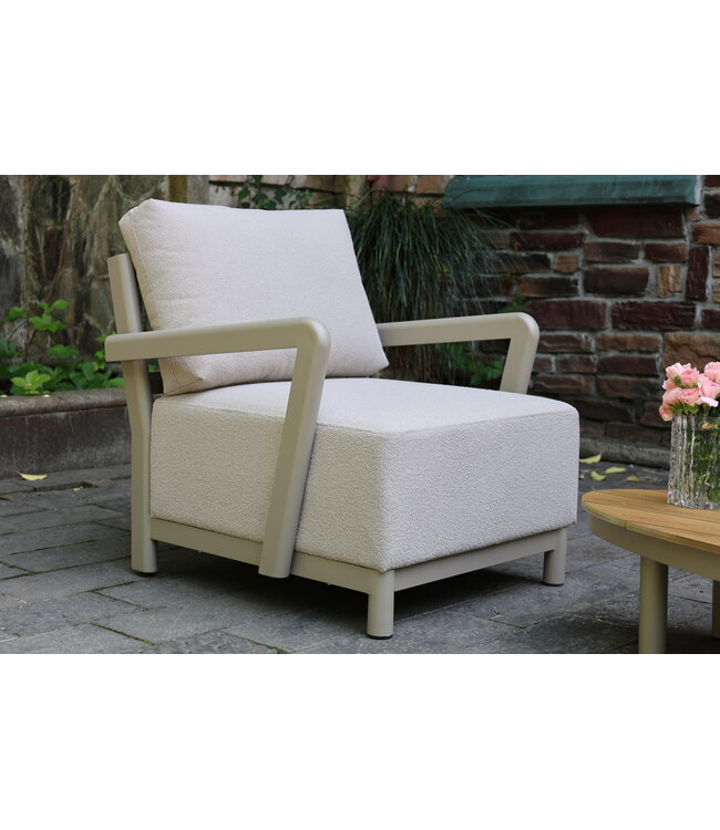 Tagia Stoel-Bank Loungeset 4-delig