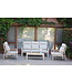 Manhattan Stoel-bank Loungeset 4-delig