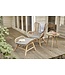 Rosas Loungechair met Footstool