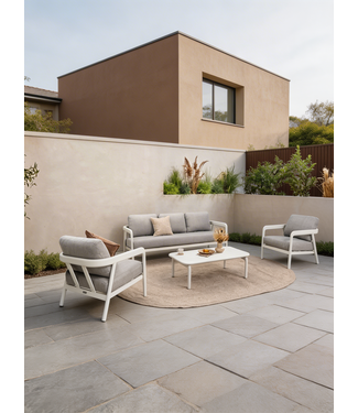 Valli Stoel-bank loungeset  4-delig