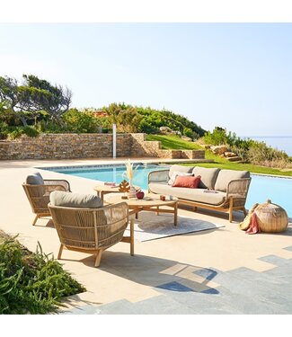 Genua Stoel-Bank Loungeset - 5 zitplaatsen