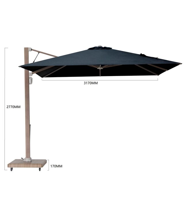 Sunwig Hangparasol de luxe XL