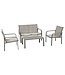 Crafts Stoel-Bank Loungeset 4-delig