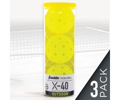 Franklin, nu verkrijgbaar bij Padelshop Vibora!! PICKLEBALL 3 ballen Geel