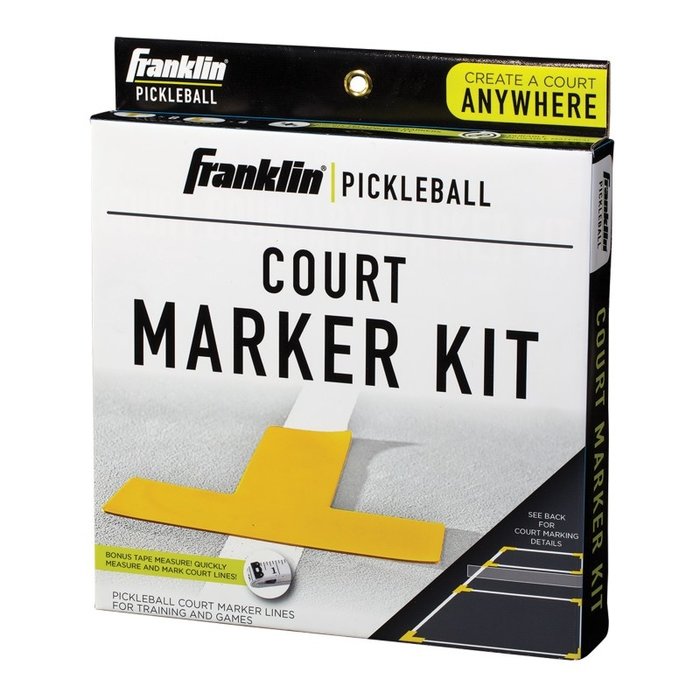 Franklin, nu verkrijgbaar bij Padelshop Vibora!! PICKLEBALL 52853P3 COURT MARKER YLW