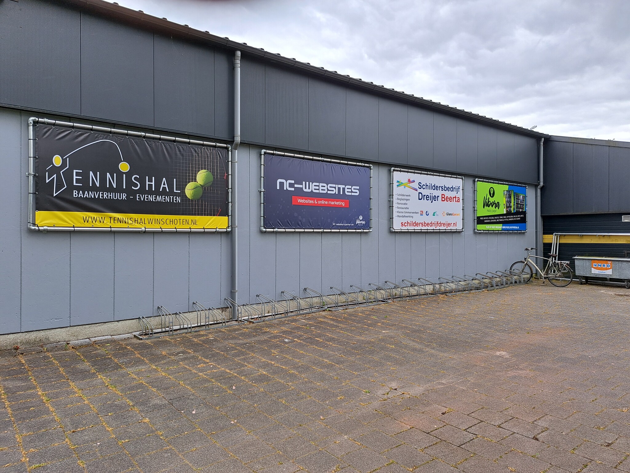 Tennis Hall of Fame under construction