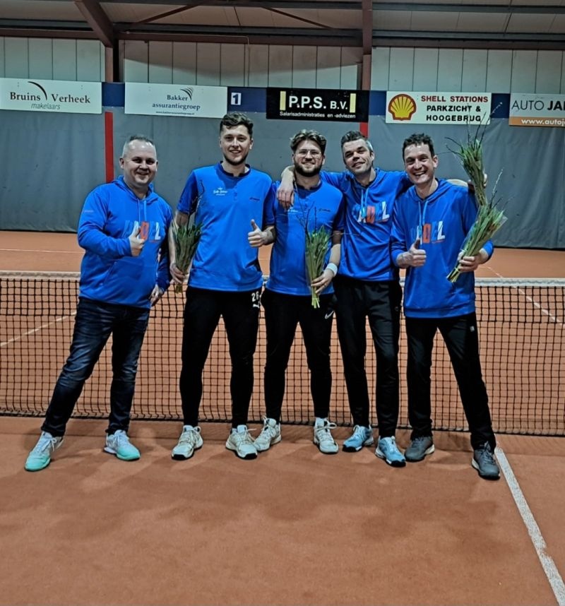 Heren team Padel weer kampioen