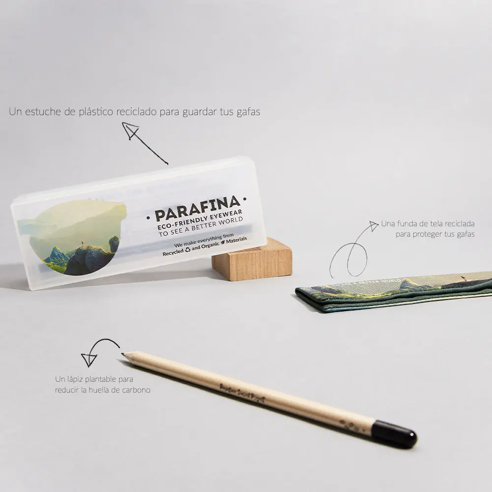 Parafina, het spaanse ecologische topmerk op het gebied van zonnebrillen, nu bij Padelshop Vibora!!! Cala Sunset Gradient Caramel